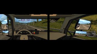 TUTORIAL DUAS TELAS ETS2 [upl. by Noved]