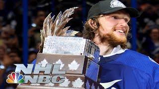 NHL Stanley Cup Final 2021 Andrei Vasilevskiy wins 2021 Conn Smythe Trophy  NBC Sports [upl. by Luane]