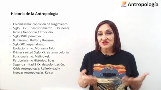 Antropología Historia de la Antropología 04122018 [upl. by Dleifniw]