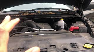 Dodge Ram – How to add windshield washer fluid [upl. by Suzanne]