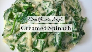 Creamed Spinach [upl. by Aruon]