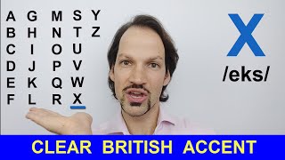 How To Pronounce The English Alphabet BRITISH PRONUNCIATION [upl. by Eulalie]