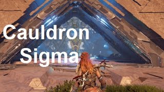 Horizon Zero Dawn  Cauldron SIGMA Walkthrough [upl. by Dallas]