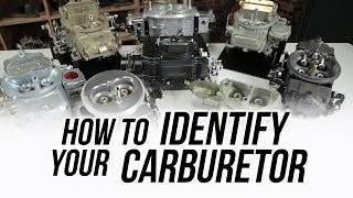 How To Identify Your Holley amp Demon Carburetor [upl. by Anrym]