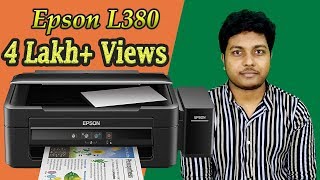 Epson L380 Printer Review  Print Test  Xerox  Scan  Overview [upl. by Kamin]