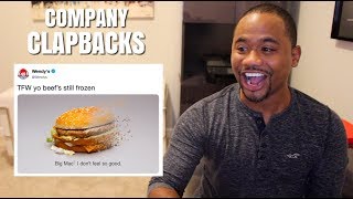 COMPANY CLAPBACKS ft Wendy’s 2019  Alonzo Lerone [upl. by Savart]