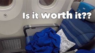 LOT B7879 Economy Vs Premium economy  Whats the big difference [upl. by Ahseinaj]