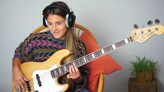 Kinga Głyk  It Gets Funkier IV  Vulfpeck  bass cover [upl. by Laroc]