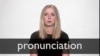 How to pronounce PRONUNCIATION in British English [upl. by Eetsirk302]