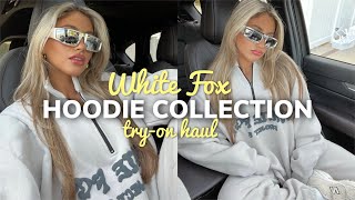 WHITEFOX TRYON HAUL loungewear collection for FALL 🍂 [upl. by Mayman]