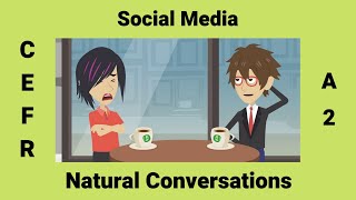 Social Media Vocabulary and Phrases English Conversation [upl. by Etnaled]