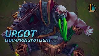 Urgot Champion Spotlight  Gameplay  League of Legends [upl. by Nevet]