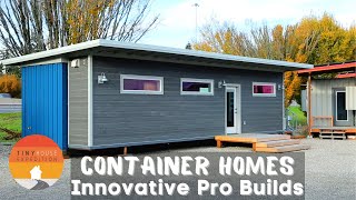 Innovative Shipping Container Homes  The Conversion Process [upl. by Imailiv]