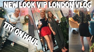 New Look VIP Appointment LONDON Vlog  TEEN try on haul [upl. by Ronny]