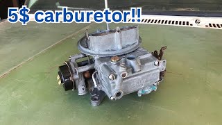 Holley Carburetor2300 rebuild [upl. by Airalav465]