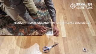 How to Install an Area Rug Pad [upl. by Stoneman]