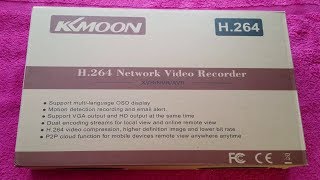 KKMoon 16 Channel H264 CCTV DVR Unboxing  Demo  Network Video Recorder Model XF9416NFLM [upl. by Enihpesoj922]