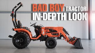 TRACTOR REVIEW  BAD BOY 2024H 24hp Subcompact Tractor [upl. by Dlareg]