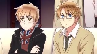 Hetalia  UsUk Moments 2 [upl. by Tirrej]