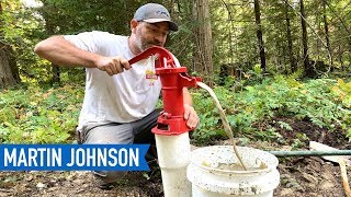 DIY Water Well Drilling RESULTS  Off Grid Cabin Build 28 [upl. by Nerissa15]