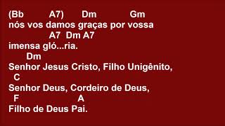 HINO DE LOUVOR GLÓRIA A DEUS NAS ALTURAS [upl. by Ordnasela]