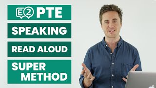 PTE Speaking Read Aloud  SUPER METHOD [upl. by Beshore]