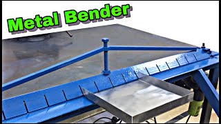 DIY Sheet Metal Bender  Diy Projects [upl. by Ahsinoj165]