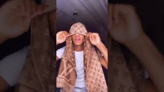 How To Tie ScarfTurban  Tutorial [upl. by Asilehc467]