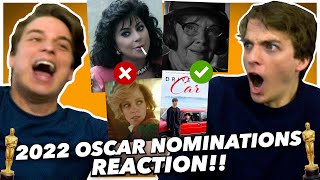 2022 Oscar Nomination REACTIONS [upl. by Darrel129]