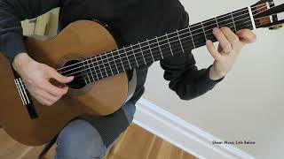 Anglaise Op121 No6 by Carulli  Easy Classical Guitar Level 1 [upl. by Antipas]