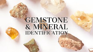 Identifying Gems and Minerals  Stone Reference Guide  Moonstone Mamas [upl. by Gordon]