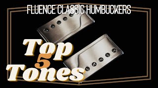 Fishman Fluence Classic Humbuckers  Top 5 Tones [upl. by Aseeral]