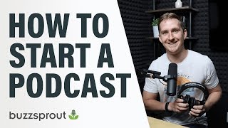 How to Start a Podcast  StepbyStep Guide 2021 [upl. by Shana]