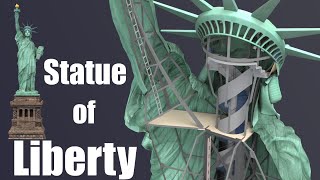 Whats inside the Statue of Liberty [upl. by Adnawyt481]