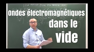 Ondes électromagnétiques dans le vide corrigé E3A Physique PC 2005 13 [upl. by Adnirod230]