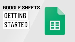 Google Sheets Getting Started [upl. by Eihpos265]