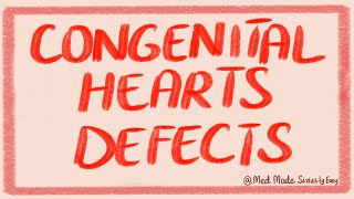 Congenital Heart Defects  Cardiac Pathology [upl. by Annaerb]