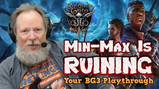 MinMax Is Ruining Your Baldurs Gate 3 Playthrough [upl. by Clerc]