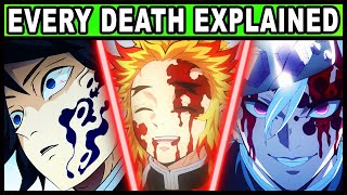 Every Hashiras Death in Demon Slayer Explained [upl. by Gotthard]