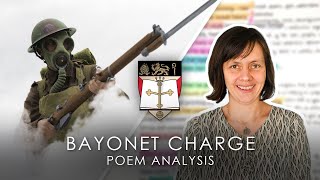 Bayonet Charge  Ted Hughes  Poem Analysis  GCSE English Lit [upl. by Anaili944]