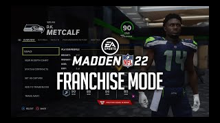 Madden NFL 22  Introduction To Franchise Mode │ PS4 [upl. by Asilanna228]