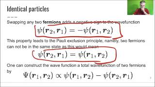 L11 Fermions Bosons and Fields Quantum Field and Matter [upl. by Allenrad]