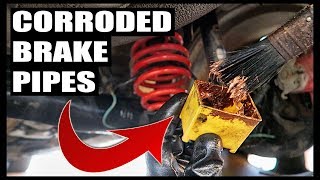 How To Repair Corroded Brake Pipes [upl. by Nicki]