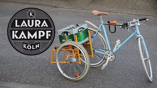 Foldable Sidecar for my Bike Beer Bike 20 [upl. by Fogel]