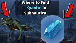 Where to find Kyanite in Subnautica [upl. by Lafleur]