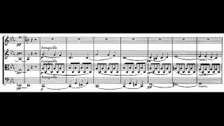 Mendelssohn String Quartet No1 Op12 Score [upl. by Ybsorc900]