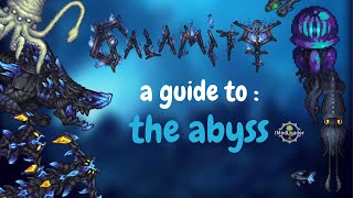 Calamity mod Abyss guide  version 145007  Rust and dust [upl. by Arelc]