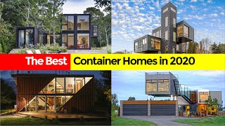 The Best 10 Shipping Container Homes in 2020 [upl. by Lalise]