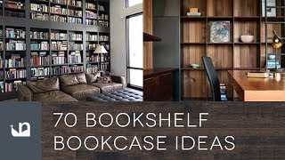 70 Bookshelf Bookcase Ideas [upl. by Gilburt]