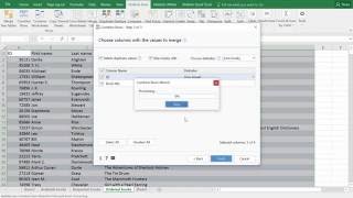 How to merge duplicate rows in Excel [upl. by Yssenhguahs]